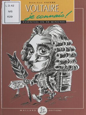 cover image of Voltaire, je connais